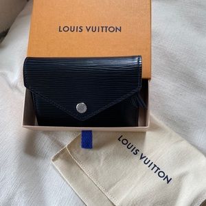 Louis Vuitton Victorians EPI Noir Wallet